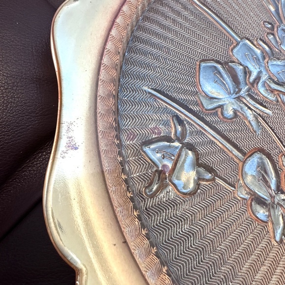 1950s Jeannette Glass Company Iris plate or tray - Picture 9 of 9